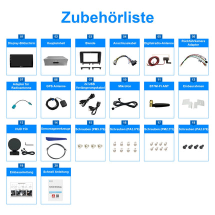 DYNAVIN Androidi autoraadio ja navigatsioonisüsteem Mercedes ML W164 2005-2011 GL X164 2006-2012 mudelitele: 9-tolline OEM-raadio juhtmevaba Carplay ja Android Auto funktsiooniga | Head-up ekraan | Sisaldab DAB+: D9-DF432 Premium