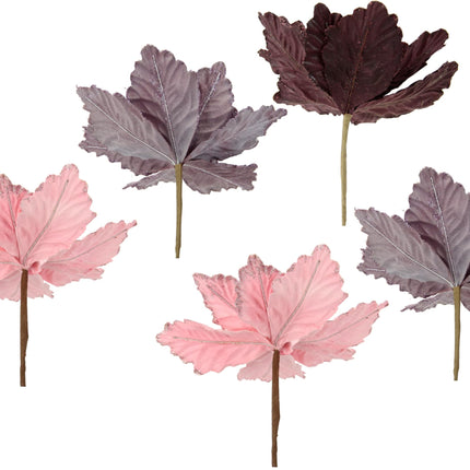 Flair Flower jõulutäht sametist jõululill advendipärg jõulupuu jõulukaunistused lilleseade kimbud lilleseade, 021177VAR, hõbedane, kreemjas, tumepunane, vanaroosa, roosa, 21x18x18cm