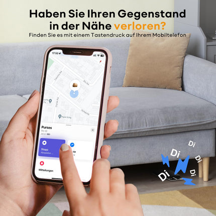 ATUVOS rahakoti jälgimiskaart õhuke 1,6 mm 2 tk pakis, Air Smart Tag kaart ühildub Apple Find My rakendusega (ainult iOS, Android ei ole toetatud), Bluetooth esemete leidja reisikohvrite, pagasi, ümbriste ja kottide jaoks