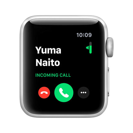 Apple Watch Series 4 40mm (GPS) - Silver Aluminum Case with White Sport Band (Refurbished)