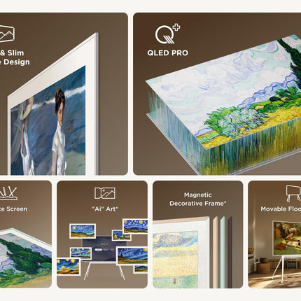 TCL NXTVISION A300W 65-tolline QLED PRO 4K Ultra HD teler, 4K HDR PRO, matt ekraan, Google TV toega nutiteler (Dolby Vision IQ ja Atmos, 144Hz Motion Clarity Pro)
