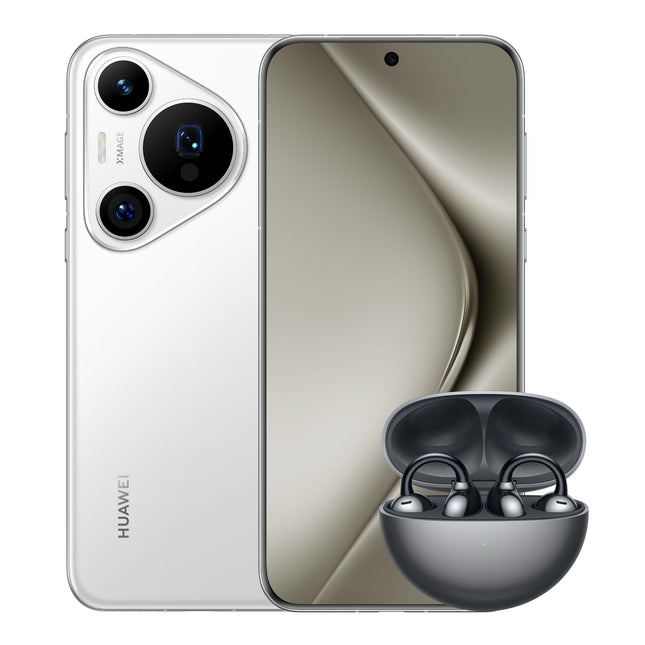 HUAWEI Pura 70 Pro nutitelefon, 12 GB + 512 GB, lameda servaga ekraan, ülikiire hetktõmmis, vastupidav Kunlun klaas, 100 W Supercharge, 4900 mAh aku, valge + must Freeclip