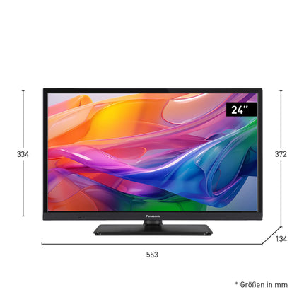 Panasonic TV-24S50AEZ, S50A seeria 24-tolline HD LED-nutiteler, 2024, Fire TV, HD värvimootor, HDR, Alexa hääljuhtimine, mängurežiim, meediapleier erakordse visuaalse kogemuse saamiseks.