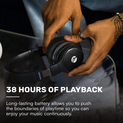 Raycon Everyday juhtmevabad Bluetooth kõrvaklapid aktiivse mürasummutuse, teadveloleku režiimi ja sisseehitatud mikrofoniga, IPX 4 (roosakuldne)