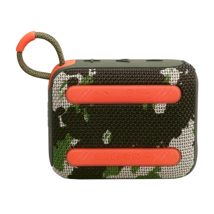 JBL Go 4 - Camouflage – Portable Bluetooth speaker with JBL Pro Sound, deep bass and playtime boost function – Waterproof and dustproof – 7 h battery life