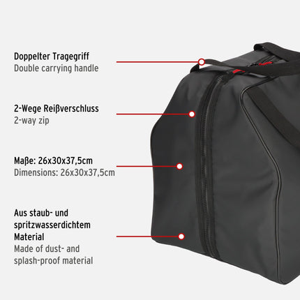 Brennenstuhli kaablirullide transpordi- ja hoiukott (tolmu- ja pritsmekindel, pestav, kahesuunaline tõmblukk, topeltkandekäepide, ideaalne kämpingutesse ja ehitusplatsidele)