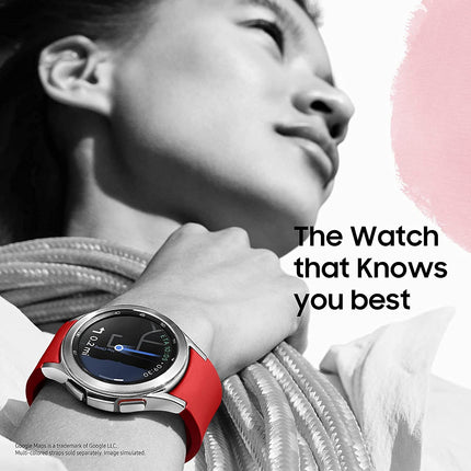 Samsung Galaxy Watch4 Classic BT, SM-R880NZS, nutikell, 42 mm, hõbedane