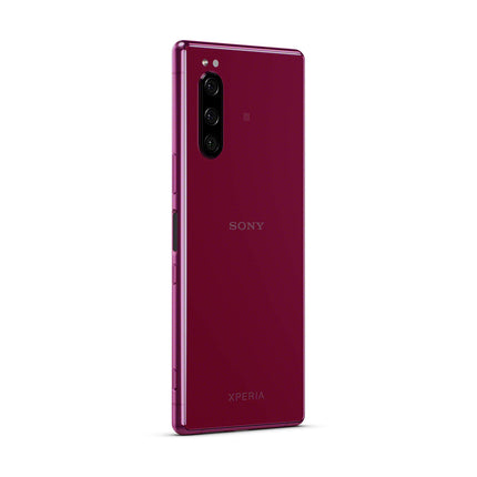 Sony Xperia 5 komplekt, 6,1-tolline FHD+ HDR OLED 21:9 ekraan, 6 GB muutmälu, 128 GB salvestusruumi, punane + WF-1000XM3 tõeliselt juhtmevabad mürasummutavad kõrvaklapid, mustad