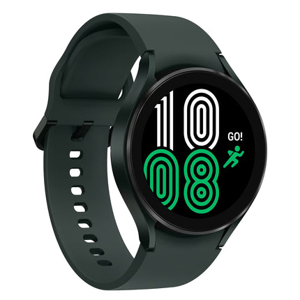 Samsung Galaxy Watch4, ümmargune LTE nutikell, Wear OS, aktiivsusmonitor, aktiivsusmonitor, 44 mm, roheline (saksa versioon)