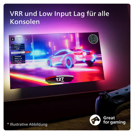 Philips Ambilight 65PUS8109 4K LED nutiteler - 65-tolline koos Philipsi TAB5309 heliribaga