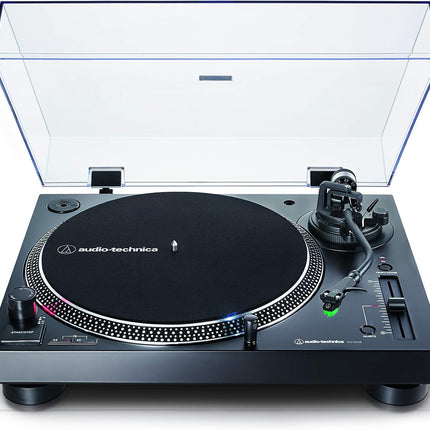 Audio-Technica LP120XUSBBK otseajamiga plaadimängija (analoog ja USB) must