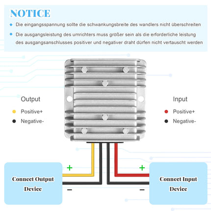 1 tk DC 8V-40V kuni 12V 5A 60W pingemuundur, automaatne üles-alla pinge regulaator, veekindel DC-DC 12V pinge stabilisaator, pinge piiraja ventilaatori mootorile
