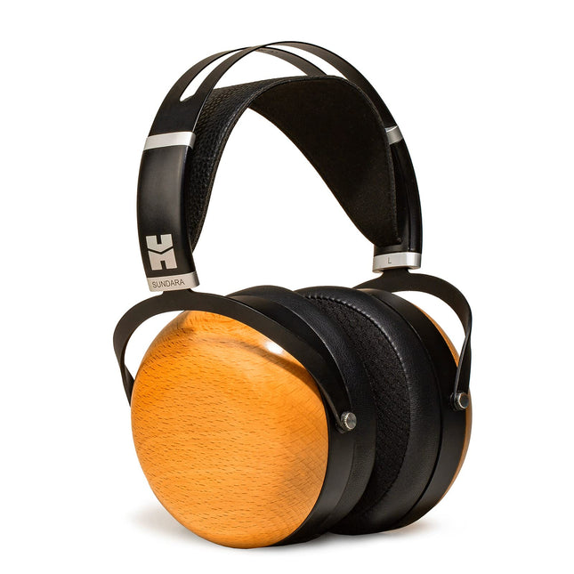 HIFIMAN Sundara suletud tagaosaga magnetilise juhtmega kõrvaklapid varjatud magnetdisainiga, eemaldatava kaabliga, puidust kõrvaklappidega koduseks, stuudiosse ja salvestamiseks