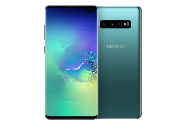 Samsung Galaxy S10+ nutitelefon (16,3 cm (6,4 tolli) 128 GB sisemälu, 8 GB muutmälu, prismaroheline) - [Standard] saksa versioon