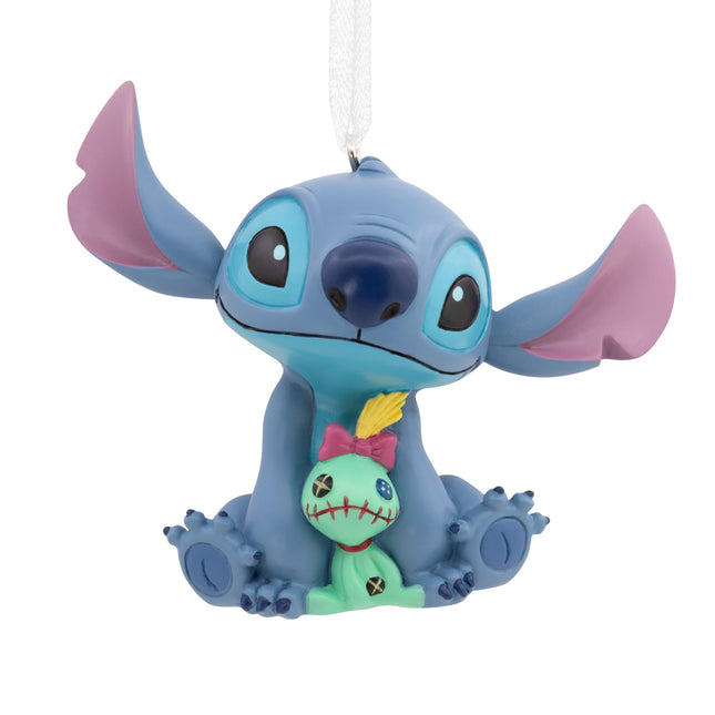 Hallmark Stitch and Scrump Ornament Lilo &amp; Stitch Tree Ornament Disney Hanging Ornament Christmas Hanging Ornament Gifts for Christmas