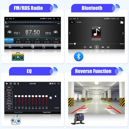 [2+64G] SIXWIN Android 13 autoraadio Ducato 3/Peugeot Boxer 2/Citroen Jumper 2 2011-2022 koos Carplay/Android Auto/Mirrorlinkiga, 9-tolline mahtuvuslik puuteekraan, mis toetab WiFi/GPS/FM/Bluetooth/SWC-d