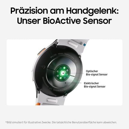 Samsung Galaxy Watch7 nutikell, fitness-kell, aktiivsusmonitor ja aktiivsusmonitor, 40 mm, Bluetooth, roheline, 36-kuuline tootjagarantii