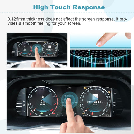 CDEFG ühildub Skoda Octavia 4 2020-2023 2024-ga, navigatsiooniekraanikaitse 4H kriimustuskindel 10,25-tolline GPS-ekraanikaitse Navi Film Octavia 4 NX lisatarvikud (PET)