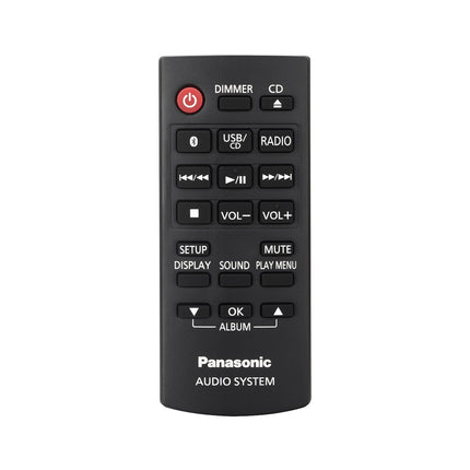 Panasonic SC-PM254EG-S mikrokõlar HiFi-süsteemiga (Bluetooth, DAB+, CD, FM, 20 W RMS) hõbedane