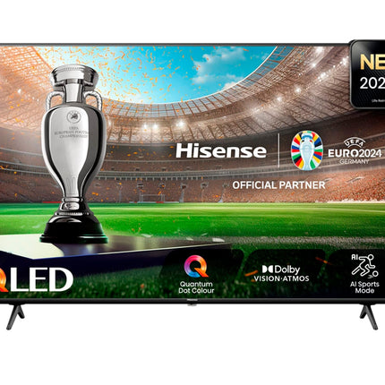 Hisense 50E77NQ (126 cm (50 tolli), must, UltraHD/4K, kolmekordne tuuner, PVR)