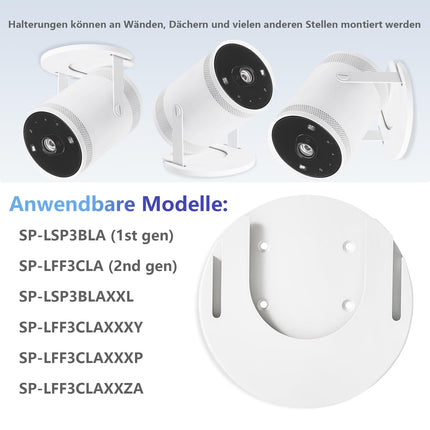 Tjyuze Freestyle kinnitus, mis ühildub Samsungi Freestyle projektoriga SP-LSP3BLA, SP-LFF3CLA, SP-LSP3BLAXXL, SP-LFF3CLAXXXY, SP-LFF3CLAXXXP, SP-LFF3CLAXXZA lisatarvikute jaoks.