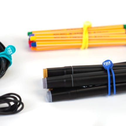TOX magnetilised kaablisidemed MAG-klamber, elastsest silikoonist kahe magnetiga, kaablite ja esemete lihtne korraldamine ja kinnitamine, kasutatav kogu majas, 10 tk kotis, 099600070