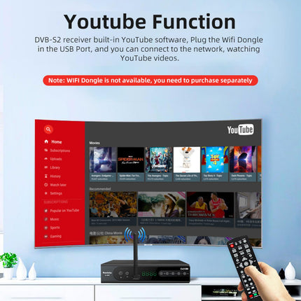 Romicta HD Receiver for Satellites, Sat Receiver with HDMI, DVB-S/S2, PVR, EPG, SCART, USB Media Player, HDTV, YouTube, Weather, Black - HDTV Satellite Receiver