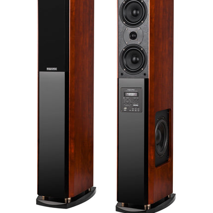 Krüger&amp;Matz KM0512 Active speaker boxes Passion Set 2.0, 250W brown/black