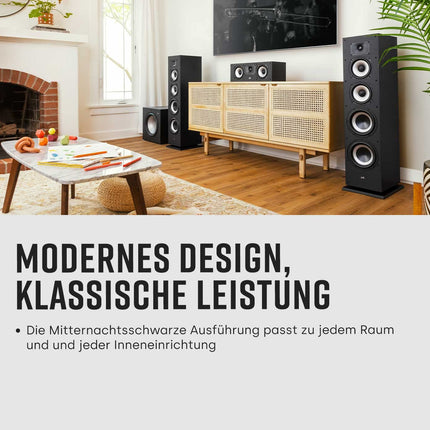 Polk Audio Monitor XT70 kõrgresolutsiooniga põrandakõlar, HiFi ja kodukino kõlar, Hi-Res sertifitseeritud, Dolby Atmos ja DTS:X ühilduv (tükk), must