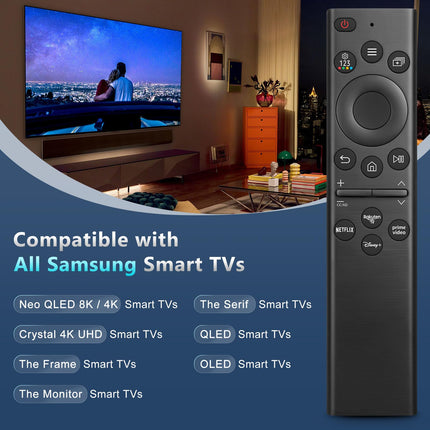 Replacement Remote Control for Samsung TV - Universal Smart TV Remote Control with Quick Access Buttons for Samsung TVs