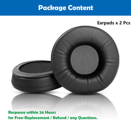 DowiTech Professional kõrvapadjade vahetus, ühildub Sony MDR-RF865R MDR-RF865RK kõrvaklappidega. Nahasõbralikust nahast ja mäluvahust kõrvapadjad.