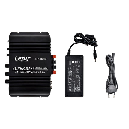DollaTek LEPY LP-168S 2.1CH Super Bass HI-FI Audio Stereo Power võimendi AMP subwoofer võimendi võimendi auto võimendi HiFi auto mootorratta kodukino seadmed LED-valgustid