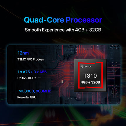 UMIDIGI nutitelefon ilma lepinguta, 4GB+32GB kaheksatuumaline mobiiltelefon soodsalt, 6150mAh aku, mobiiltelefon ilma lepinguta, 6,53" HD+ ekraan, 16MP+8MP, 3 kaardipesa, kahe SIM-kaardiga 4G mobiiltelefonid/OTG (must)