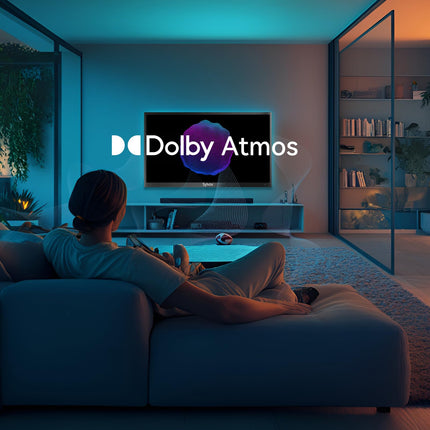 SYLVOX 43-tolline õue nutiteler, 4K UHD 2000 nitti HDR10, Google TV, IP55 veekindel, HBBTV, Wi-Fi, DVB-T2/S2/C ja PAL, õueteler aeda, terrassile ja ettevõtetele (Pool Pro 2.0)