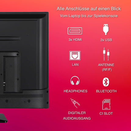 Telefunken 50-inch Android Smart TV (4K UHD, HDR Dolby Vision, Triple Tuner, Bluetooth, Dolby Atmos) D50U750X2CWI
