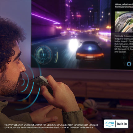 Philips 65PUS7200 4K LED Smart TV - 65-inch display with Pixel Precise Ultra HD, Titan OS platform and Dolby Atmos sound - Works with Alexa and Google Assistant