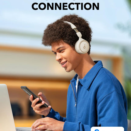 Soundcore H30i juhtmevabad kõrvaklapid, kokkupandav disain, puhas bass, 70 tundi taasesitust, Bluetooth 5.3, kerged ja mugavad, rakenduse juhtimine, mitmepunktiline ühendus