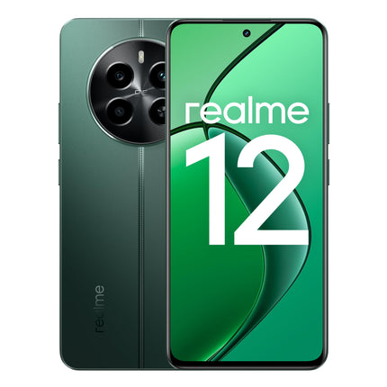 Realme nutitelefon 12 4G 8+256 GB, 67W SUPERVOOC laadimine, Snapdragon 685 kiibistik, 120Hz AMOLED FHD+ ekraan, Sony LYT-600 OIS kaamera, 5000mAh massiivne aku, Pioneer Green (adapterit pole)
