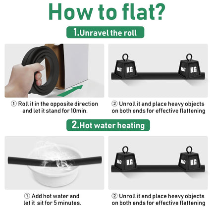Floor Cable Protector, 2 m Cable Covers for Wires, Floor Cord with Small Single Channel, Flexible Rubber Cable Floor Cover for Office, Home, External Cable Protector, Black, 11 mm (W) x 7 mm (H)