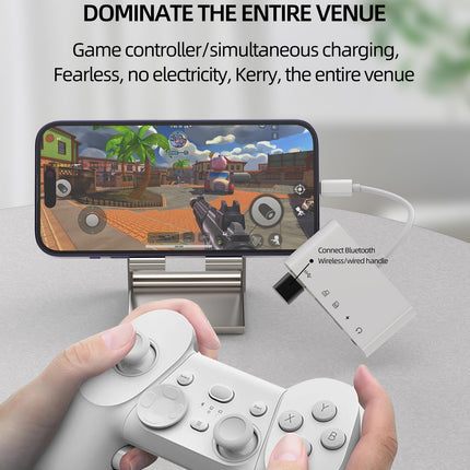 Card reader adapter for iPhone (5 in 1) 3.5mm headphones + TF + SD card reader + USB + Lightning fast charger distributor OTG aux audio Micro SD card reader memory card charging cable accessories for Apple Ipad