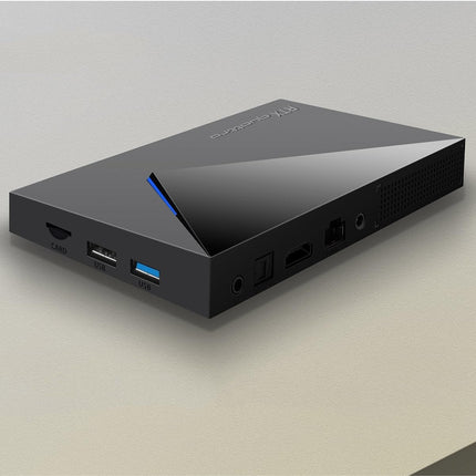 GloriaForce RTX Quattro 4K UHD OTT multimeediapleier, Android 11, H.265, 2 GB RAM, 16 GB välkmälu, WiFi, Bluetooth-pult…