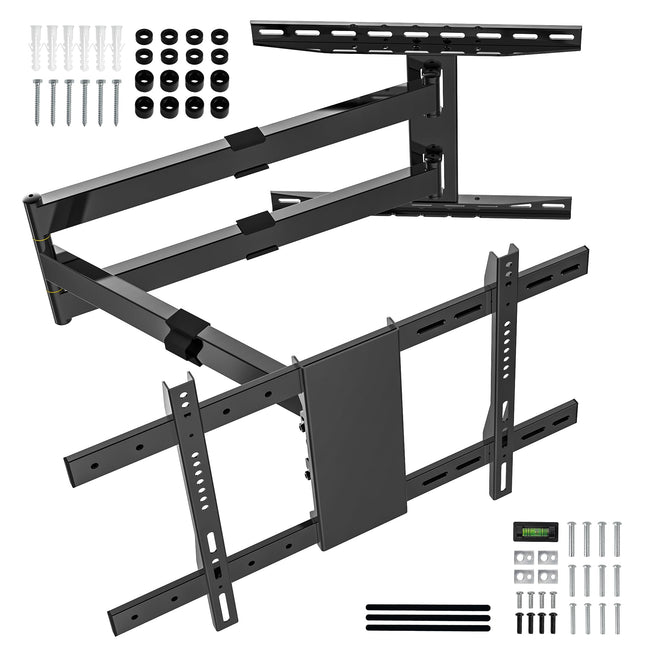 1200 mm seinast kaugus, teleri seinakinnitus, pikk pöörlev vars, kallutatav, pööratav, pööratav, pikendatav, 32–80-tollised LCD/LED/OLED-telerid, kandevõime 50 kg, VESA 600x400 mm telerikinnitus
