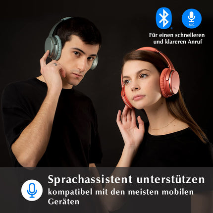 Srhythm NC35 aktiivse mürasummutusega kõrvaklapid, juhtmevabad Bluetooth-kõrvaklapid - LDAC-režiim, kiire laadimine, 50+ taasesitust, kõrvaklapid mikrofoniga, kahe seadme sidumine, mäluvalgu kõrvaklapid