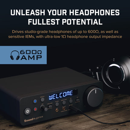 CREATIVE Sound Blaster X5 väline kõrgresolutsiooniline kahekordne DAC-muundur USB-helikaart tasakaalustatud Xamp kõrvaklappide bi-võimendiga muusikasõpradele