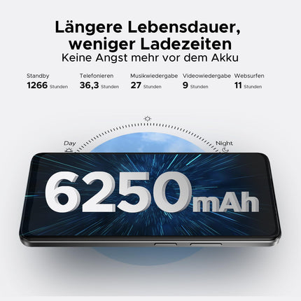 DOOGEE Note 59 5G nutitelefon ilma lepinguta Android 15, 32GB+128GB/2TB TF, 6250mAh, 6.75" HD+ 120Hz, T8200 kaheksatuumaline mobiiltelefon, soodne, 16MP+8MP, kahe SIM-kaardiga lukustamata mobiiltelefonid, OTG/Face ID/NFC/Widevine L1