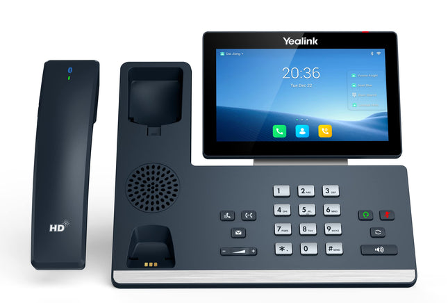 Yealink SIP-T58W PRO - VoIP telefon - Bluetooth-liidese ja helistaja ID-ga, must