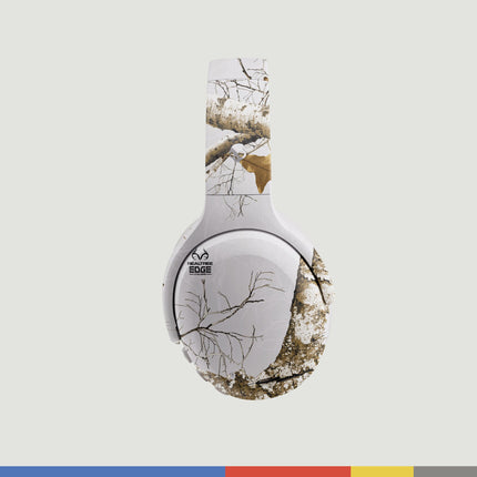 Skullcandy Crusher ANC 2 kõrvaklapid mürasummutavate juhtmevabade kõrvaklappidega, millel on sensoorne bass, 50-tunnine aku tööiga, Skull-iQ, Alexa tugi, mikrofon, Bluetooth-ühilduv - Realtree Edge värvid, valged
