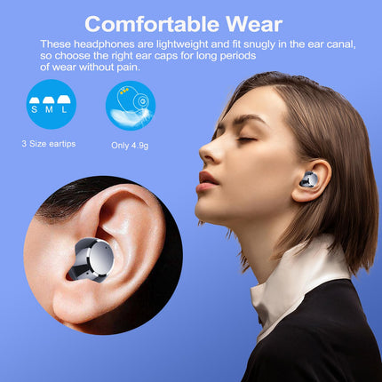 Bluetooth-kõrvaklapid, juhtmevabad Bluetooth 5.3 kõrvaklapid 4 ENC mürasummutava mikrofoniga, 2024 kõrvasisesed kõrvaklapid Bluetooth 128H sügava bassiga, IP7 veekindlad spordikõrvaklapid, LED-ekraaniga kõrvaklapid USB-C-ga
