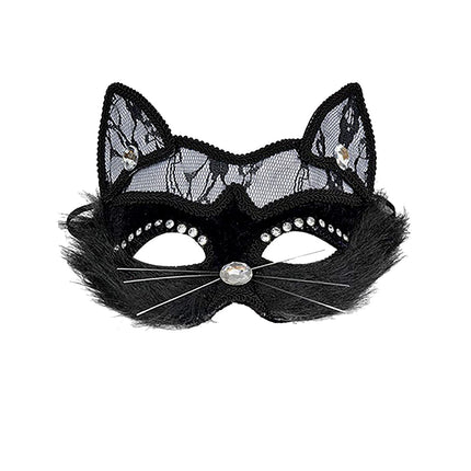 Kassimask Veneetsia mask naistele, maskiballi mask näo varjamiseks, Kassnaise kostüüm, kassimask, mask seksika naise näole, maskimänguask kostüümideks jõuludeks ja halloweeni peoks tüdrukutele