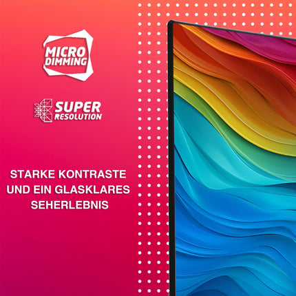 Telefunken QLED-teler, 43-tolline TiVo-toega nutiteler (4K UHD, HDR Dolby Vision, Dolby Atmos, kolmekordne tuuner, 6 kuud HD+ kaasas) QU43TO750S
